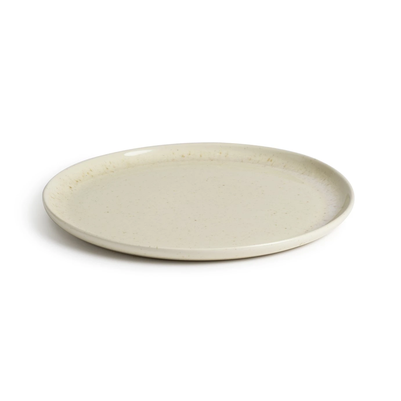 Habitat Evora 4 Piece Stoneware Side Plates - Natural - Image 3
