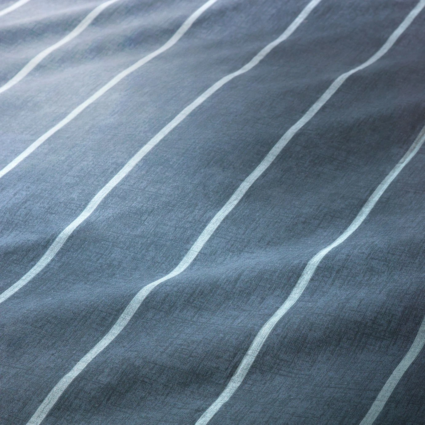 Habitat Cotton Modern Country Stripe Navy Bedding Set-Single - Image 5