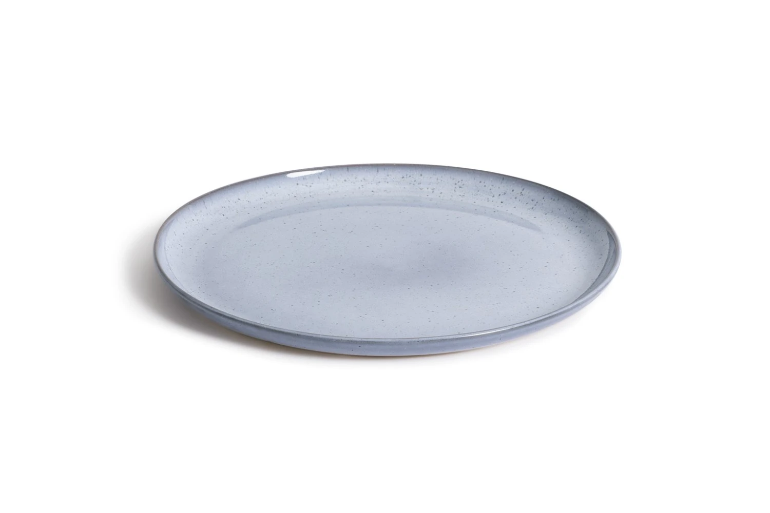 Habitat Evora 4 Piece Stoneware Dinner Plate - Blue - Image 3