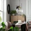 Habitat Coleman Metal Pendant Light - Gold