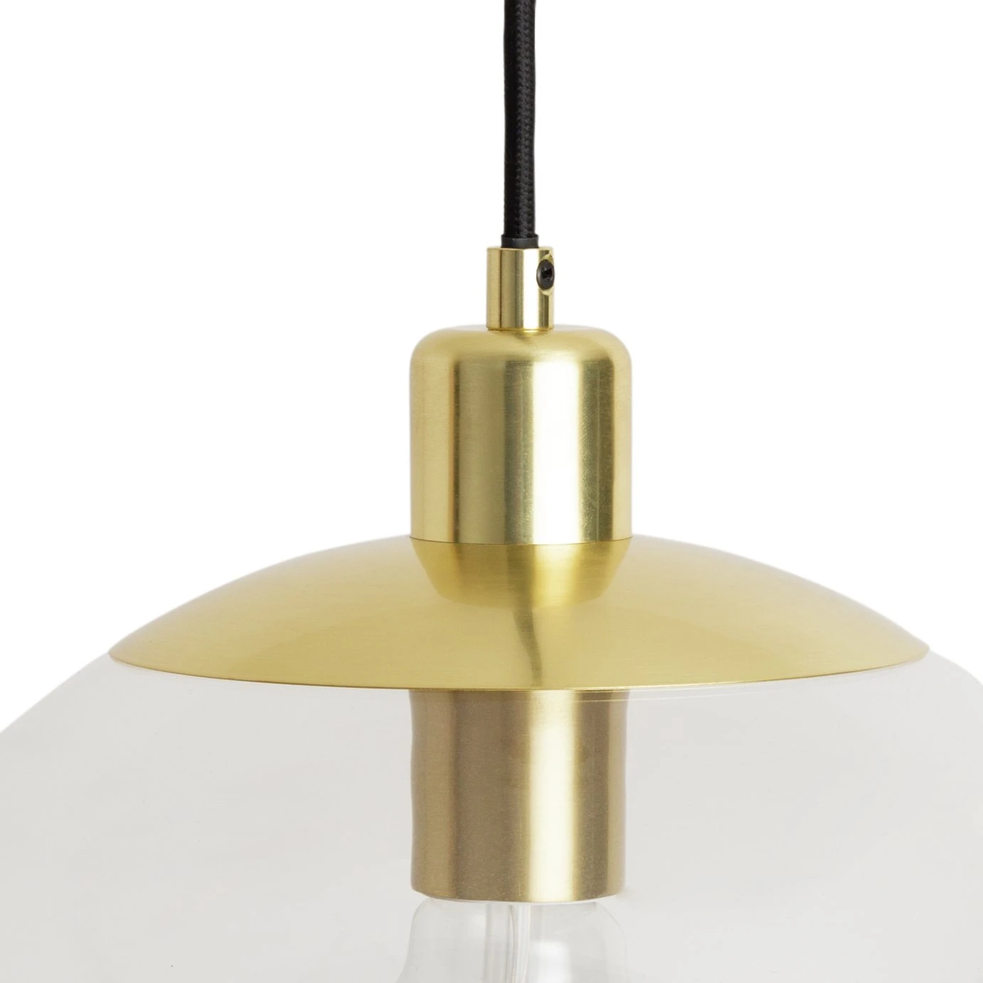 Habitat Coleman Metal Pendant Light - Gold - Image 4