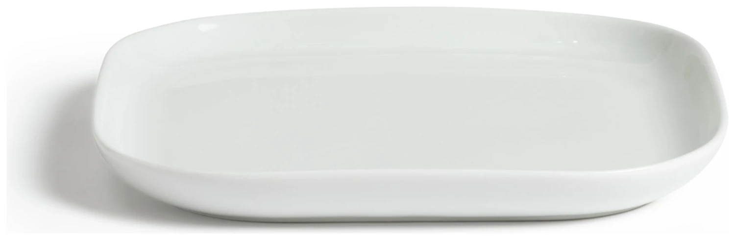 Habitat Riko Square 4 Piece Side Plate - White - Image 3